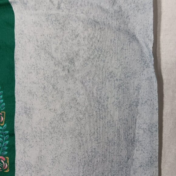 Guardian Angel Fabric Panel Quilt Square Pair 2 Green Children Craft Sewing Sew - Picture 6 of 6